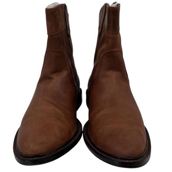 Eddie Bauer Women's Mid Calf Pull On Leather Upper Boots - Picture 5 of 11